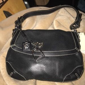 🔥1Hr SALE🔥RALPH LAUREN BLACK LEATHER HAND BAG